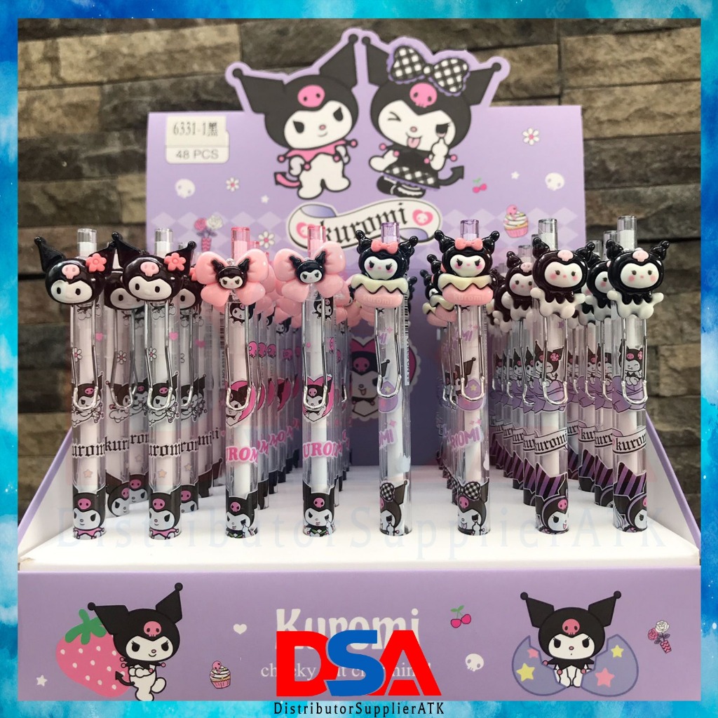 

PULPEN GEL MOTIF KURO CUTE TERBARU PULPEN GEL 0,5 AKRILIK PREMIUM TERMURAH
