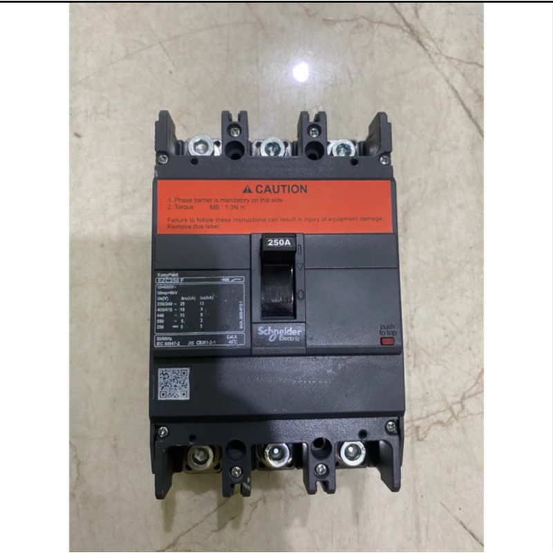 Mccb ezc 250f 250A