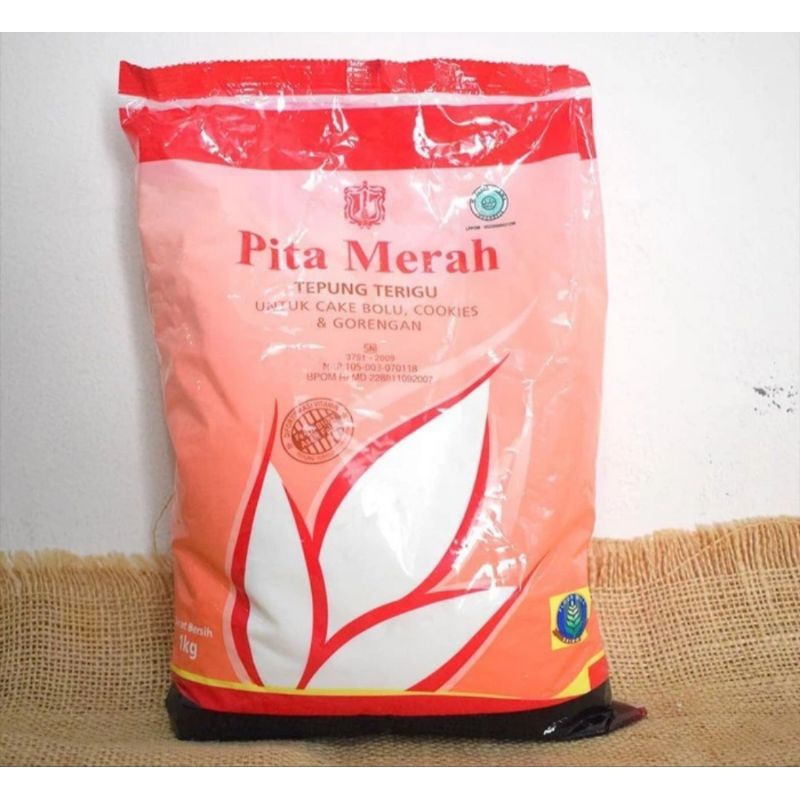 

TEPUNG TERIGU PITA MERAH/ 1 DUS ISI 10KG