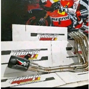 knalpot racing zx25r cst austin short