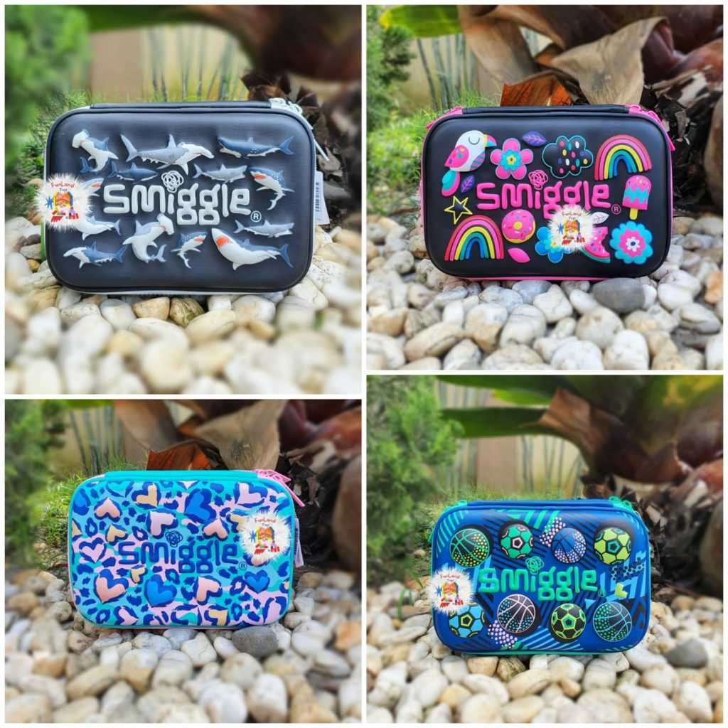 

Smiggle Drift Double Hardtop Pencil Case - Tempat Pensil Anak