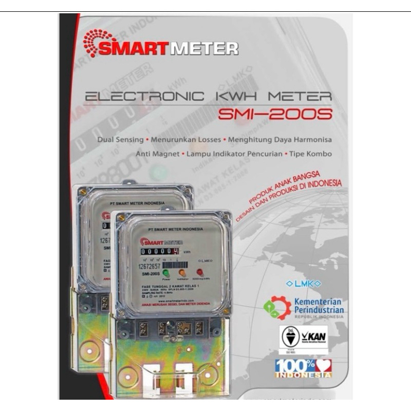 KWH Meter Brand SMART METER SMI 200
