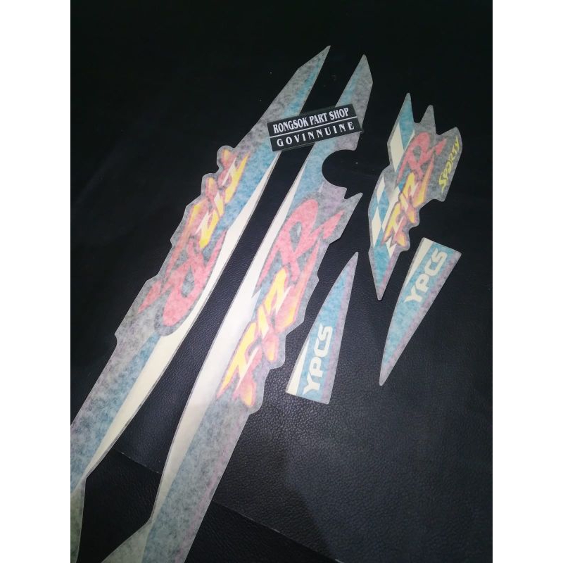 striping stiker sticker lis decal polet fiz f1z r fizr f1zr 97 98 1997 1998 ungu ori asli