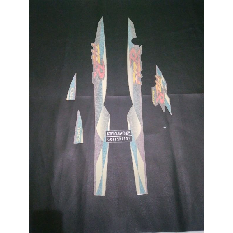 striping stiker sticker lis decal polet fiz f1z r fizr f1zr 97 98 1997 1998 ungu ori asli