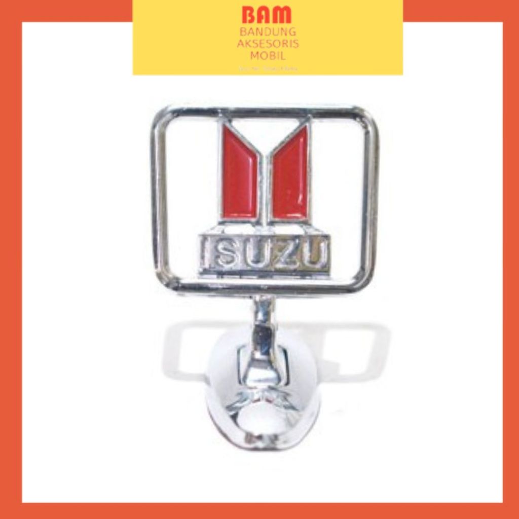 Logo Kap Mesin Berdiri Isuzu