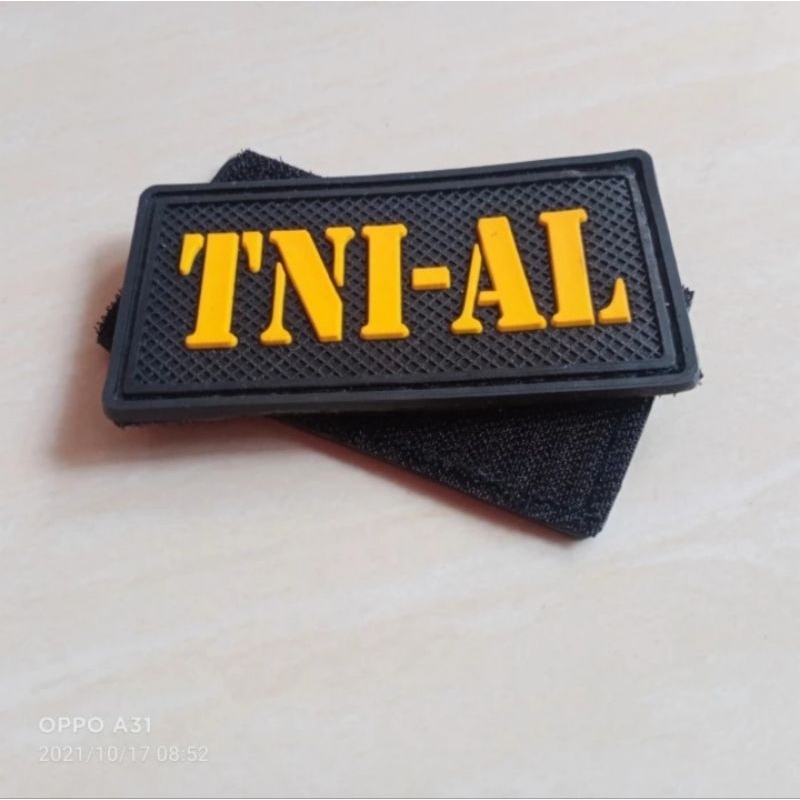 PATCH RUBBER PVC TNI AL BEST QUALITY