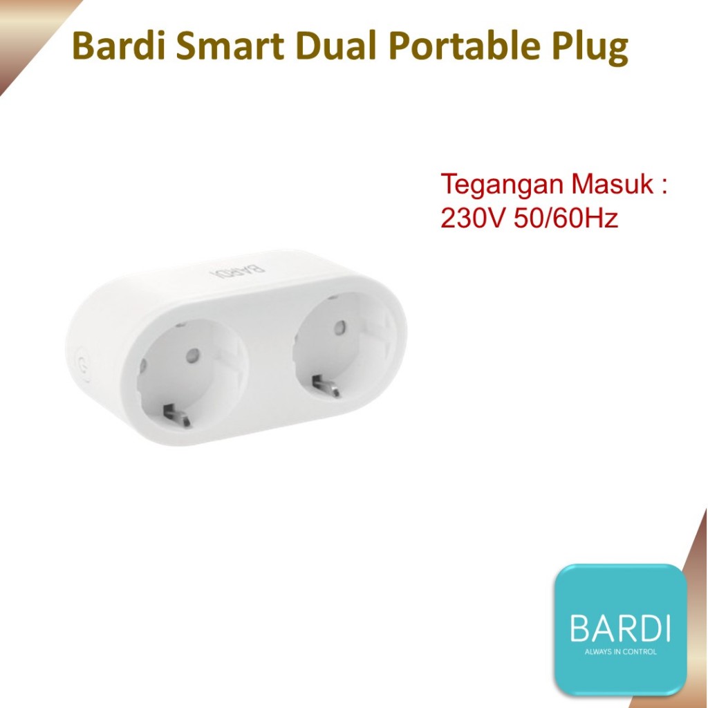 Bardi Smart Dual Portable Plug