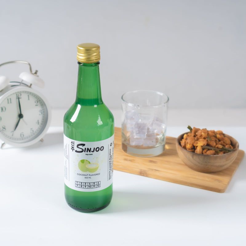 

soju halal home made/ minuman sparkling water rasa coconut mint/buy 1 free sloki