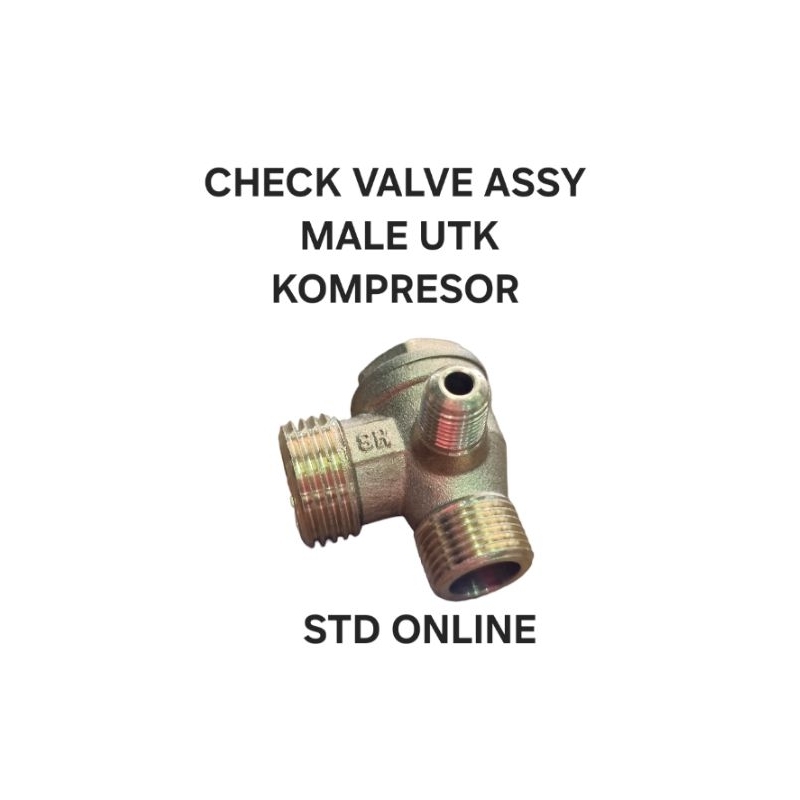 check valve drat luar kompresor portable check otomatis valve tabung kompresor lakoni imola 75/125