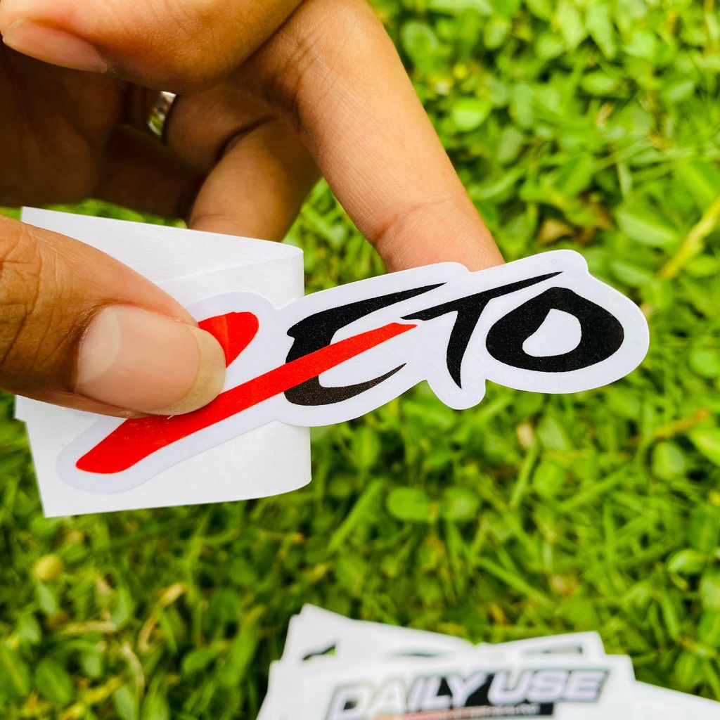 sticker shock kyb - stiker ZETO shockbreaker