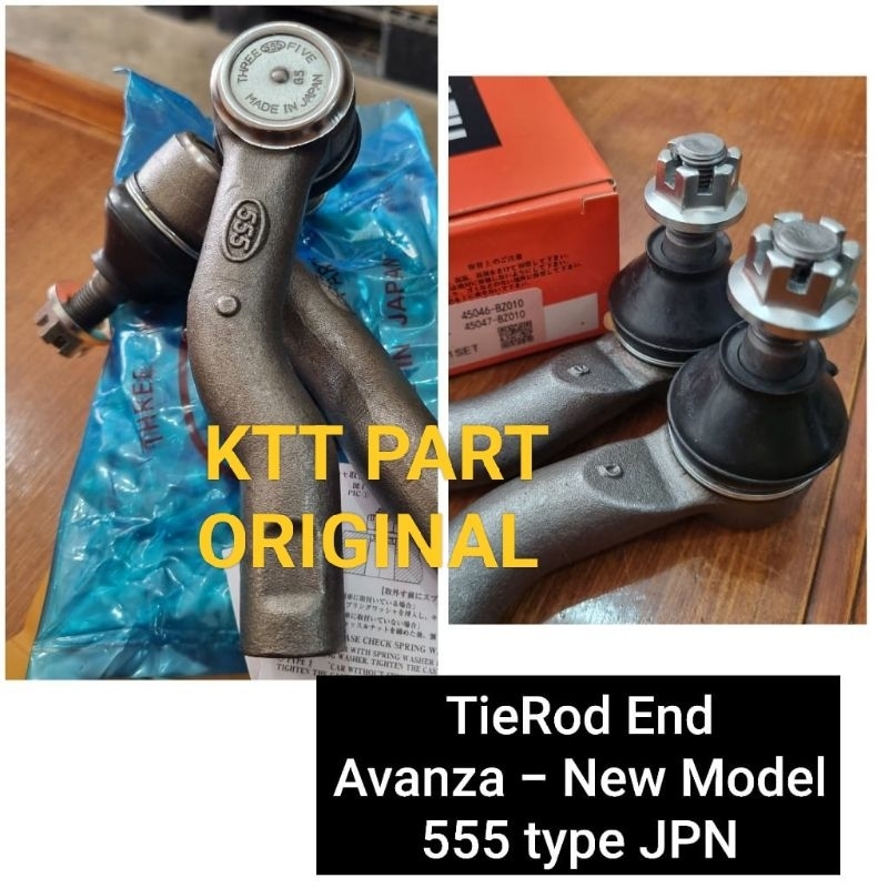 TIE ROD END TOYOTA AVANZA XENIA VELOZ NEW AVANZA 1SET 555 JAPAN ORIGINAL 555