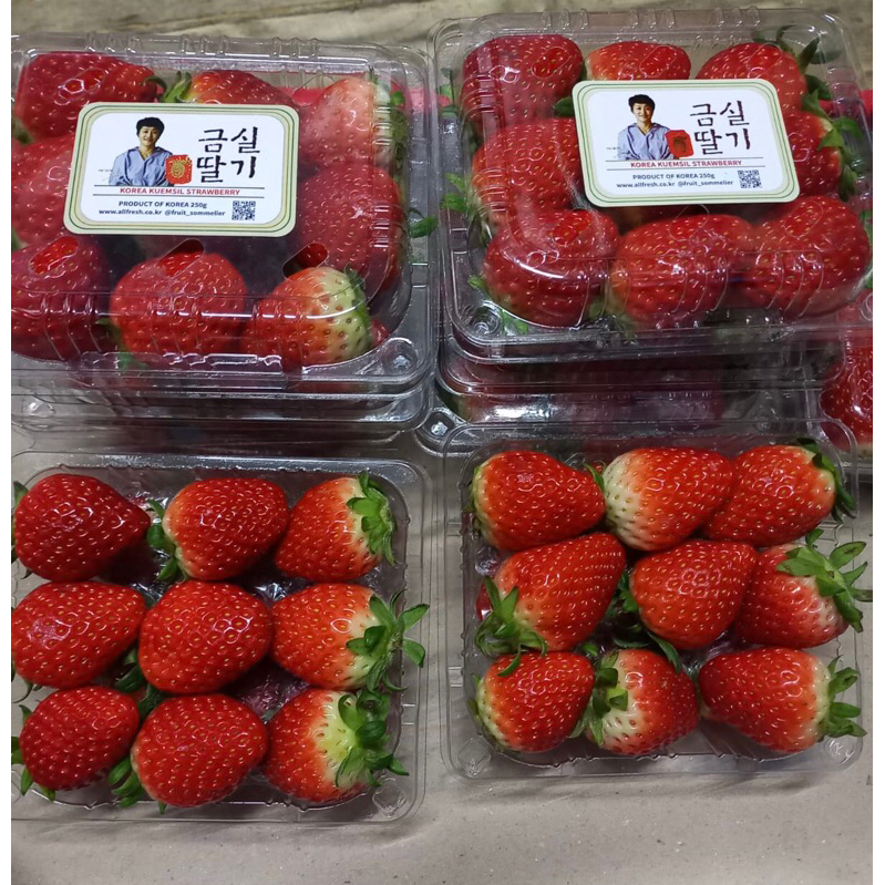 

Strawberry Korean Ahjumma 250gr/pack
