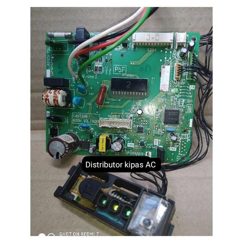 Mesin INDOOR PCB MODUL AC DAIKIN INVERTER THAILAND FTKC20 (SUDAH DENGAN SENSOR)