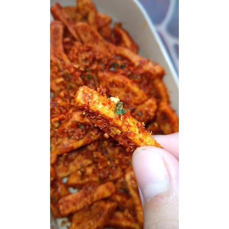 

Basreng extra pedas daun jeruk