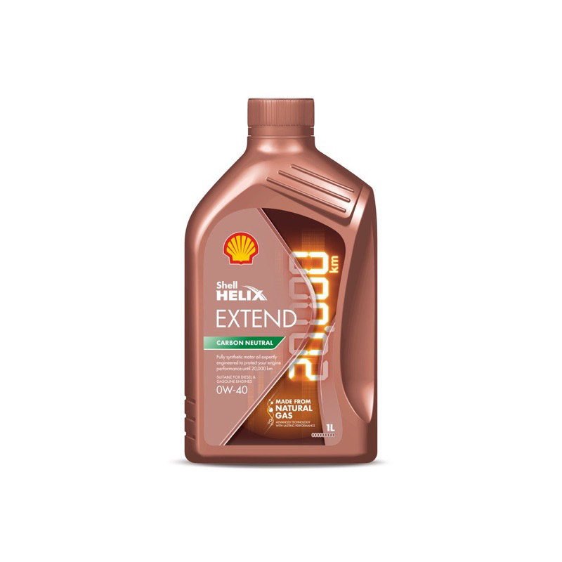 Oli Shell Helix HX Extend 0W-40 1Liter Original