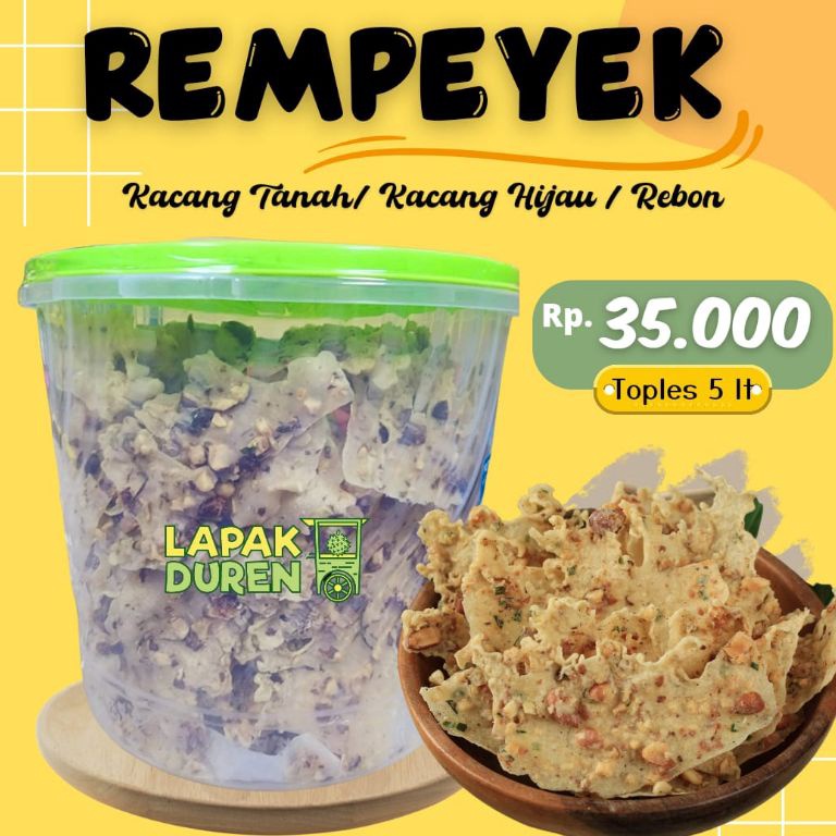 

TERLARIS Peyek Kacang Rebon