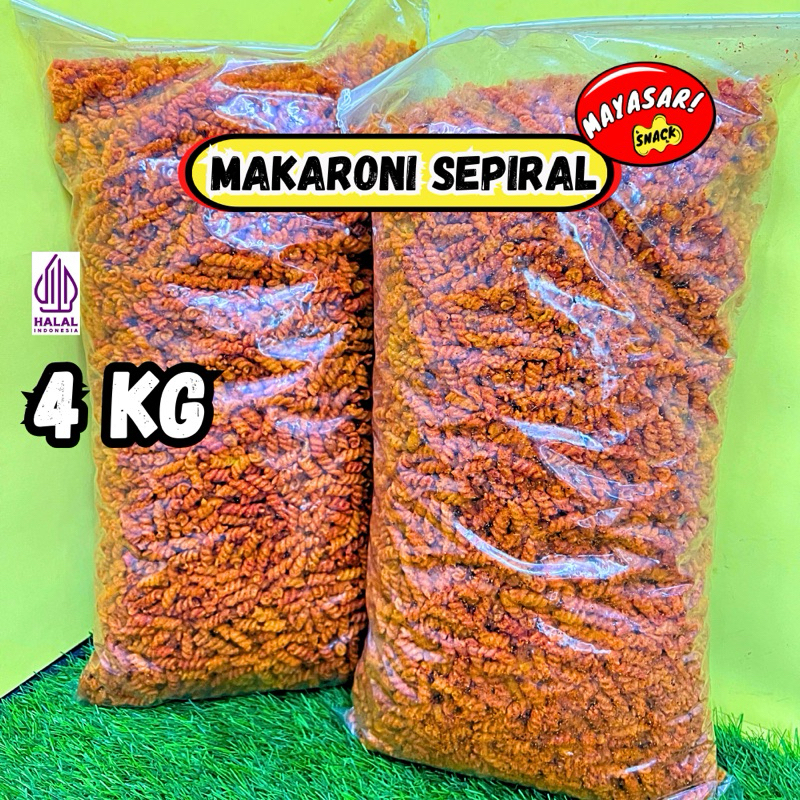 

[BALL] MAKARONI SPIRAL MACARONI PEDAS KILOAN 4kg