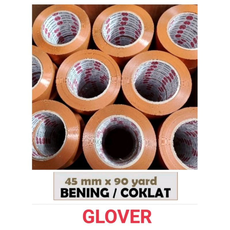 

LAKBAN BENING/COKLAT GLOVER 45MM X 90 YARD