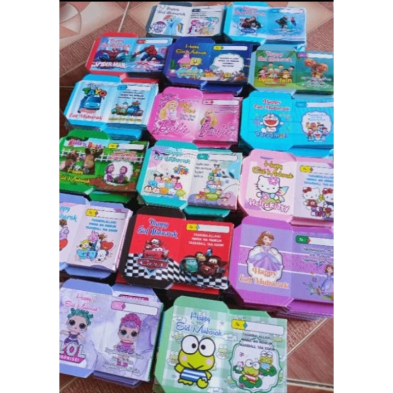

Amplop lebaran siap pakai/amplop murah/amplop karakter
