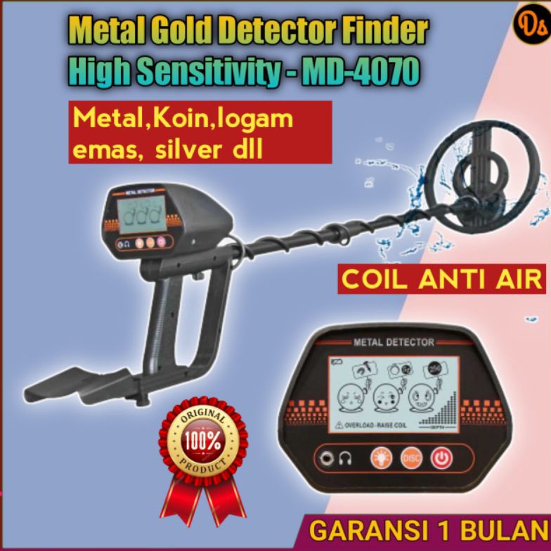 ART B4J PROMO MD47 Alat pendeteksi Emas Metal Gold Detector High Sensitivity metal detector emas metal detektor emas detektor logam emas metal alat deteksi logam alat deteksi emas alat detektor logam emas alat pencari emas waterproof 7ROTH4BK