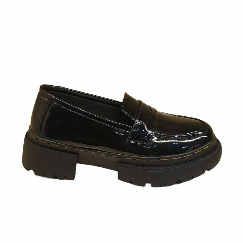 ISM - Sepatu Docmart Wanita BelBee/HW.1651 - Sepatu Docmart Hak 4cm - Docmart Wanita