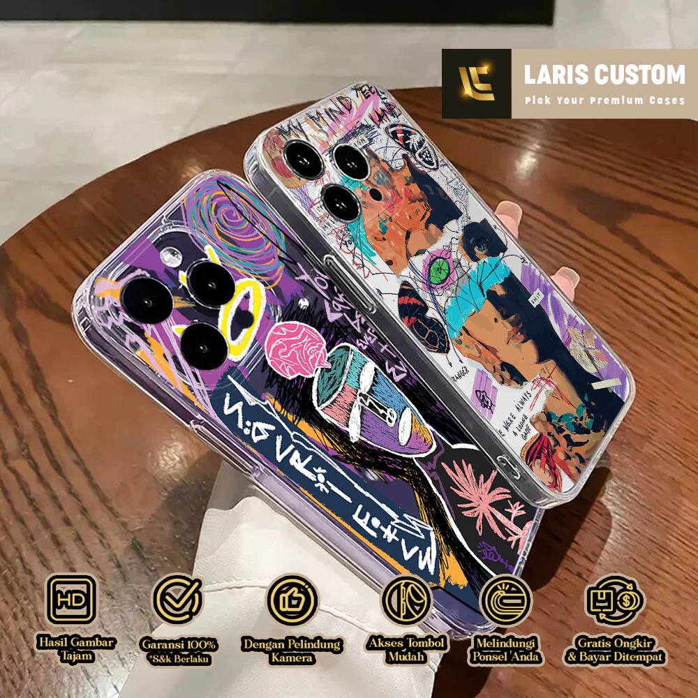 Case Realme C51 C53 C55 C35 C33 C31 C30 C25 C25S C12 C21Y C25Y C21 C20 C11 2021 C17 7I C15  Laris Cu