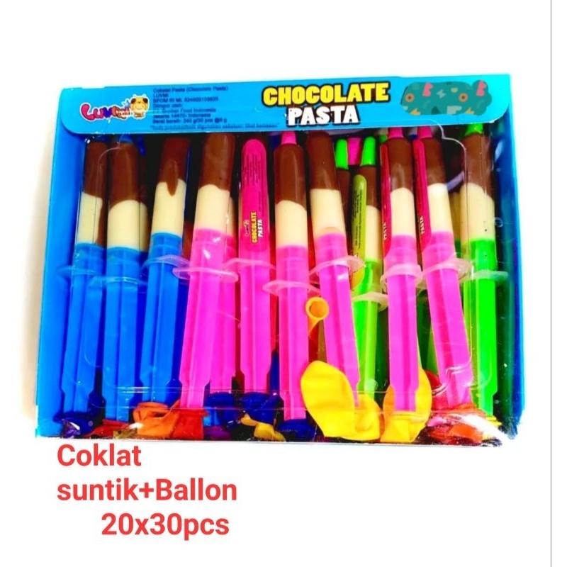 

coklat suntikan balon @30 (1pack)