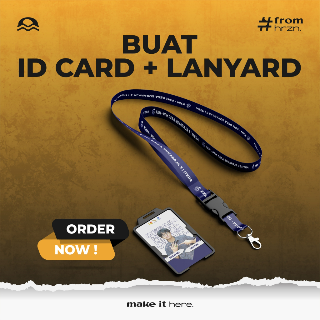 

BUAT ID CARD & LANYARD SABLON