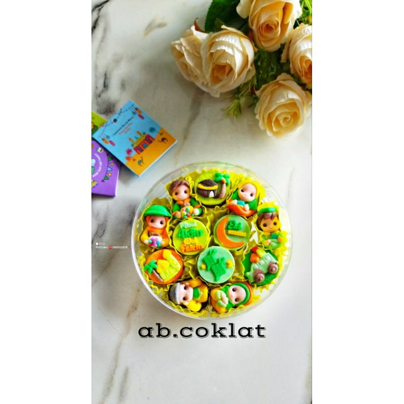 

coklat karakter toples | coklat lebaran | coklat karakter | coklat