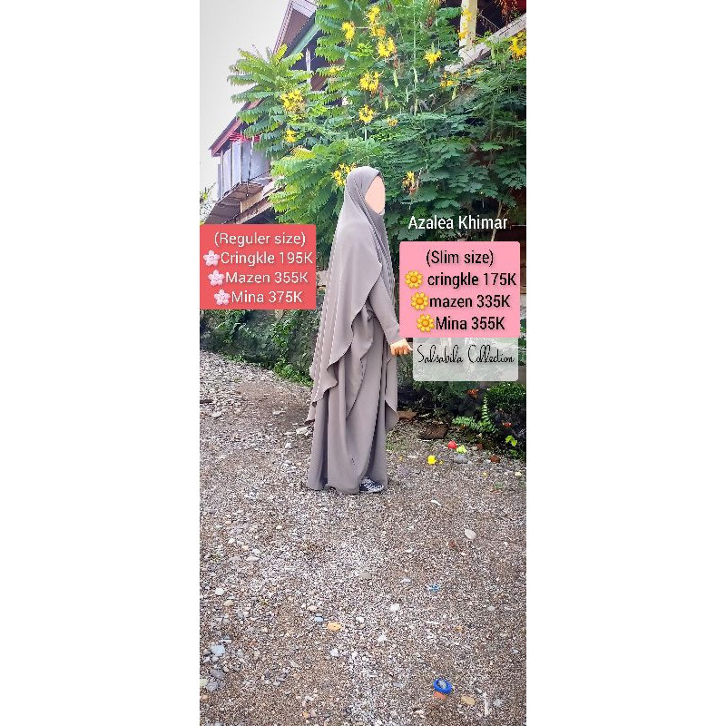 azalea khimar (mazen/marzan)