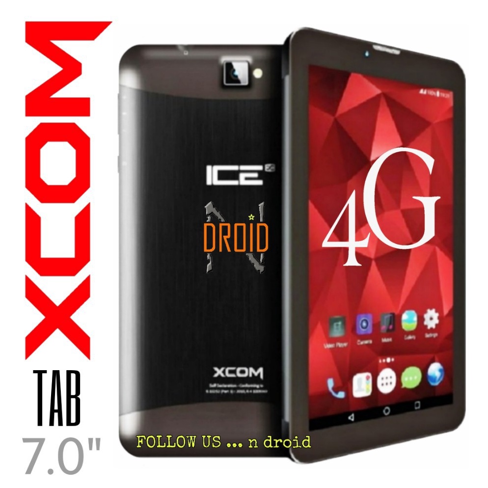KODE V12X TABLET MURAH XCOM iCE 4G  Tablet 7 4G  RAM 1GB ROM 8GB  TABLET MURAH 4G