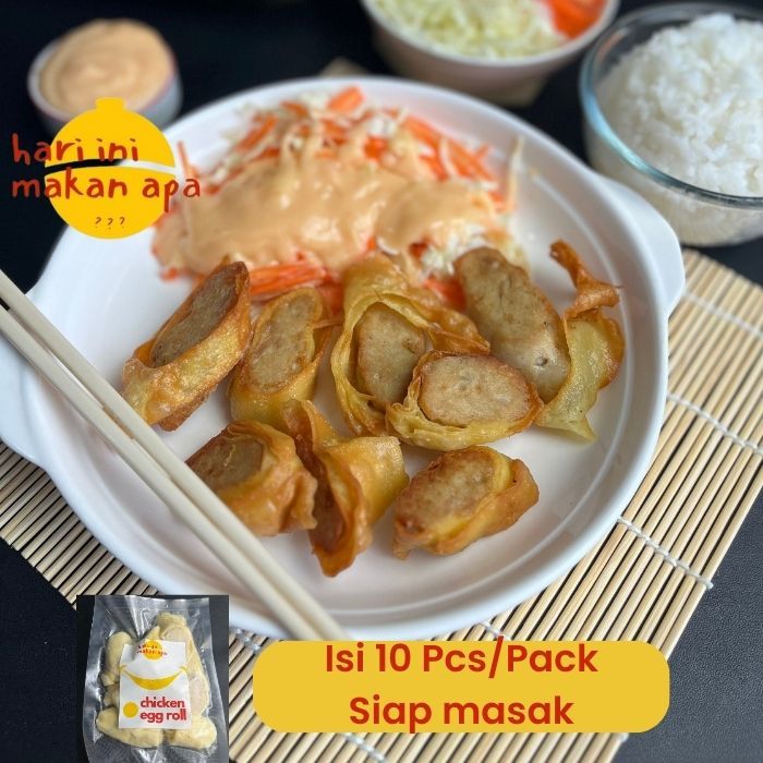 

Makanan sahur buka puasa simple Chicken Egg roll Frozen Food Homemade Sehat tanpa bahan pengawet | Makan apa hari ini