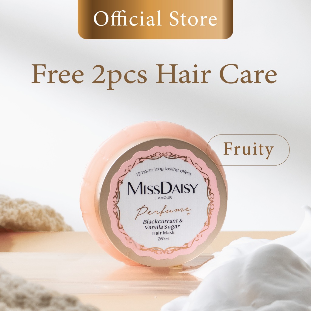 	 Miss Daisy French Perfume Hair Mask | Blackcurrant & Vanilla Sugar | BPOM	