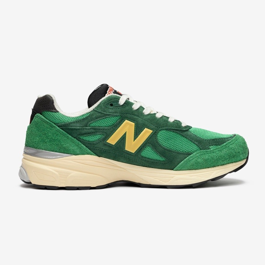 New Balance 990v3 Green Yellow Original