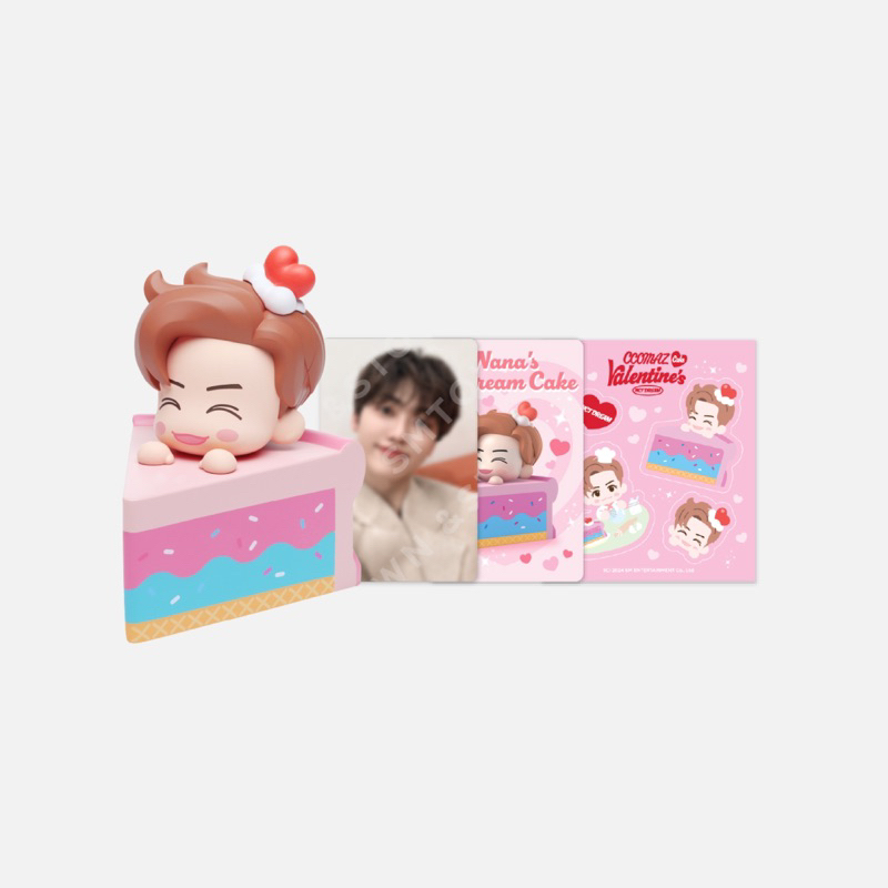 [PRE ORDER] MD CCOMAZ VALENTINE’S CAKE NCT DREAM + PHOTOCARD MARK RENJUN JENO HAECHAN JAEMIN CHENLE 