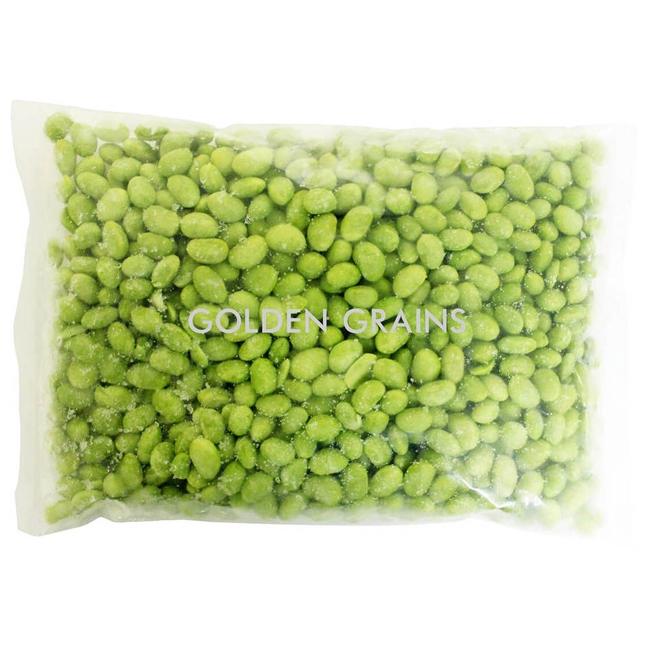 

PAKET LENGKAP Kacang Kedelai Jepang Edamame Kupas Mukimame Mumkimami frozen pack 5gr