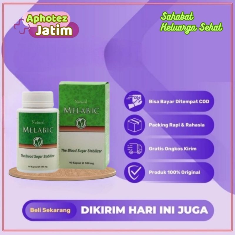 Melabic Original Obat Diabetes Kencing Manis Herbal Ampuh Terbaik