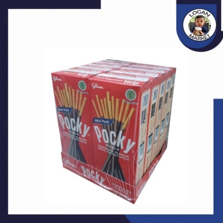 

TERBARU Paket Glico Pocky Mini Chocolate Coklat 22 gram 22gram 1Pcs 1 Pcs