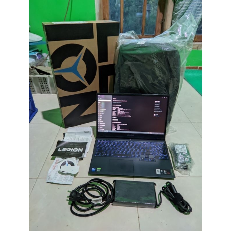 Lenovo legion 5i 11800H RTX3050Ti 512GB SDD