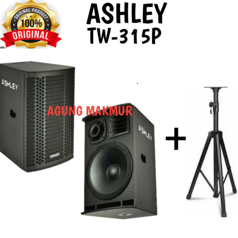Speaker Pasif Ashley TW 315P Original 15 inch Passive 3 Way TW315P
