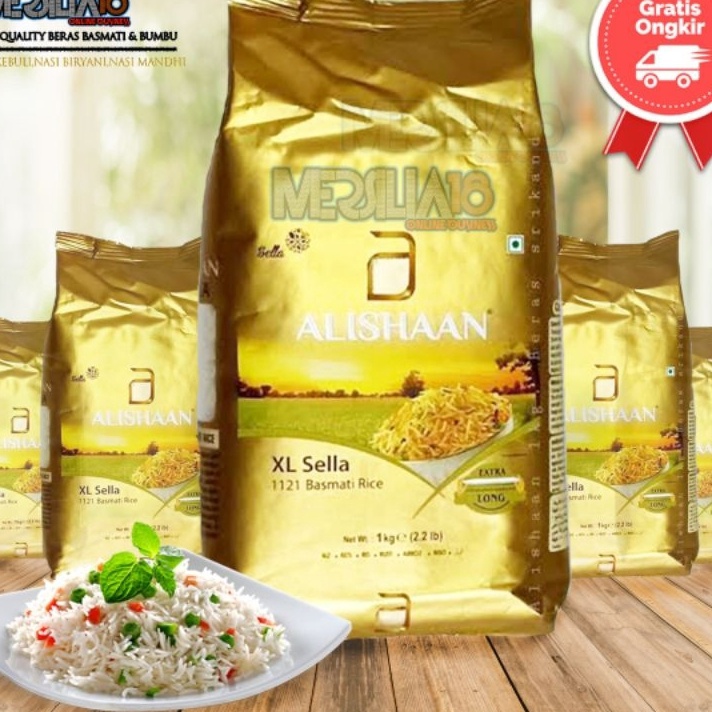 

1111 beras basmati alishaan extra long asli 1kg