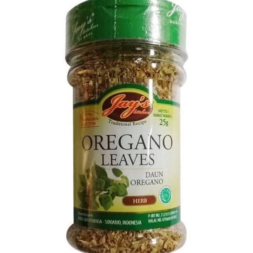 

PROMO ALE Jays Kitchen Oregano Leaves Daun Oregano 25gr