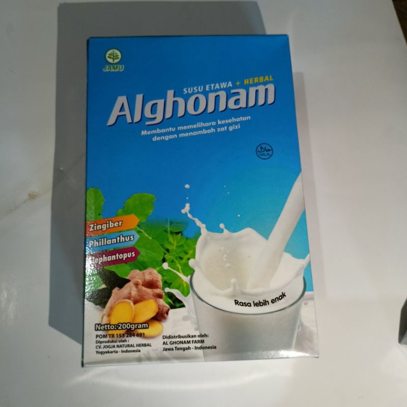 

susu Etawa+ herbal Alghonam 200gr