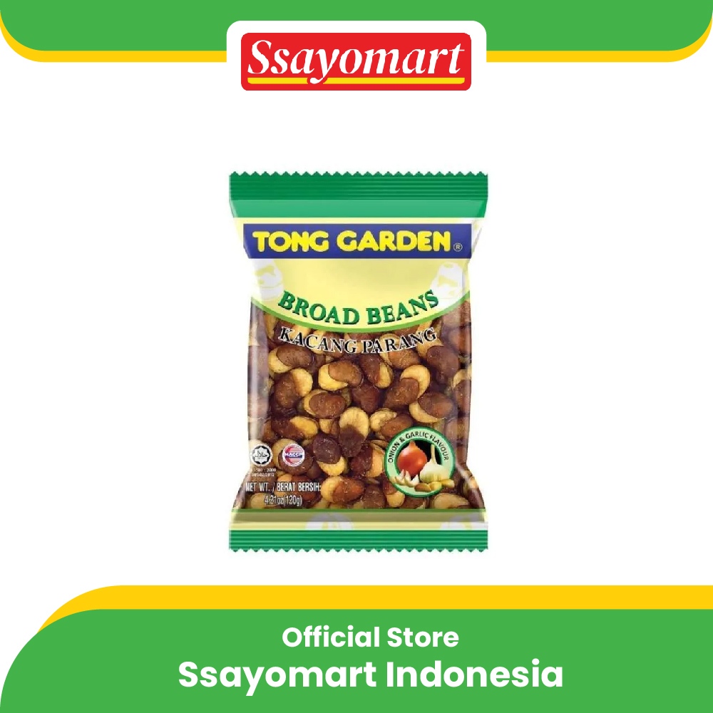 tong garden broad beans onion garlic 120gr | kacang koro rasa bawang