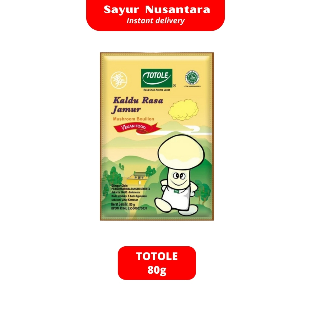 

Totole Kaldu Jamur 80gr - Sayur Nusantara