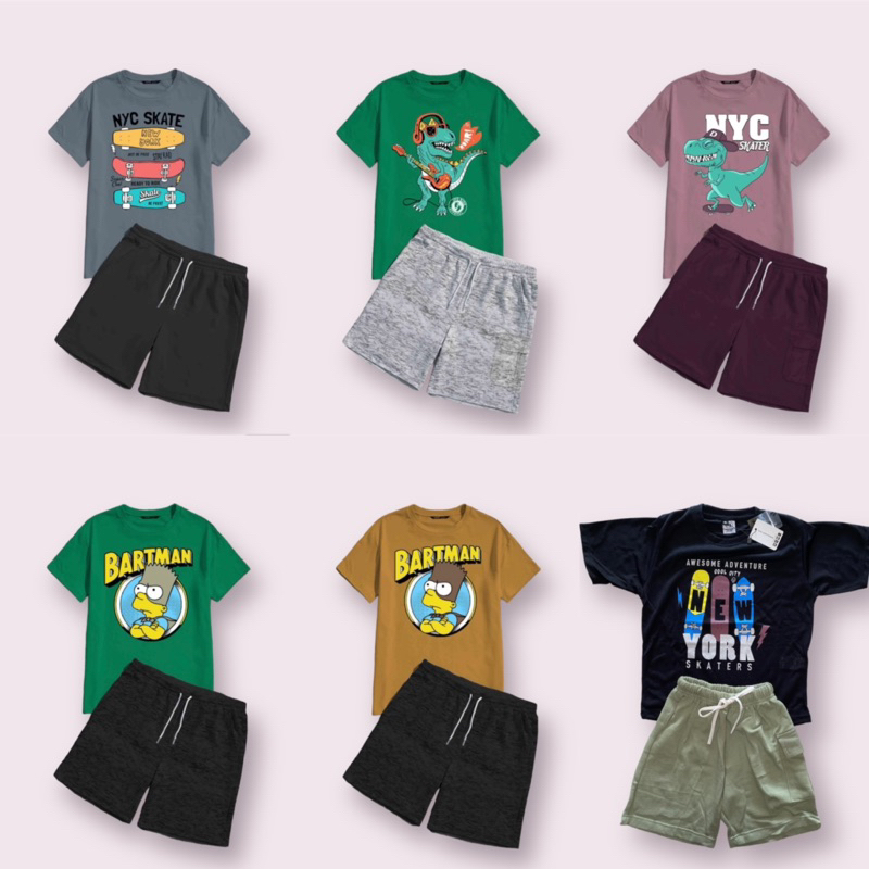 One Set kaos Anak JPO KIDS