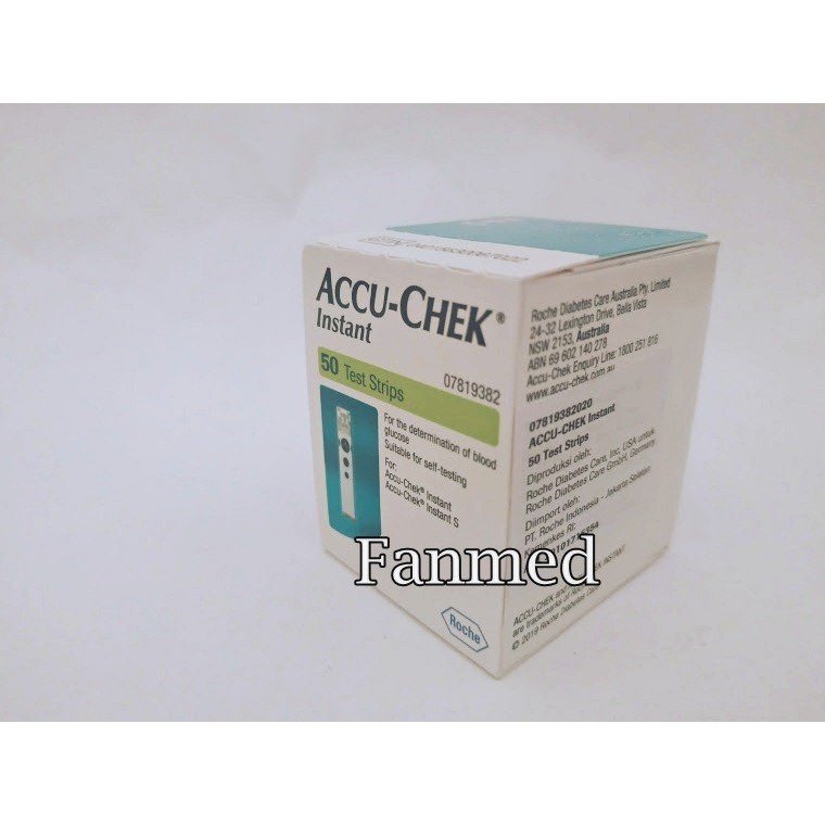 Strip Refil Isi Ulang Gula Darah Accu-Chek Accu Chek Instant 50 strip