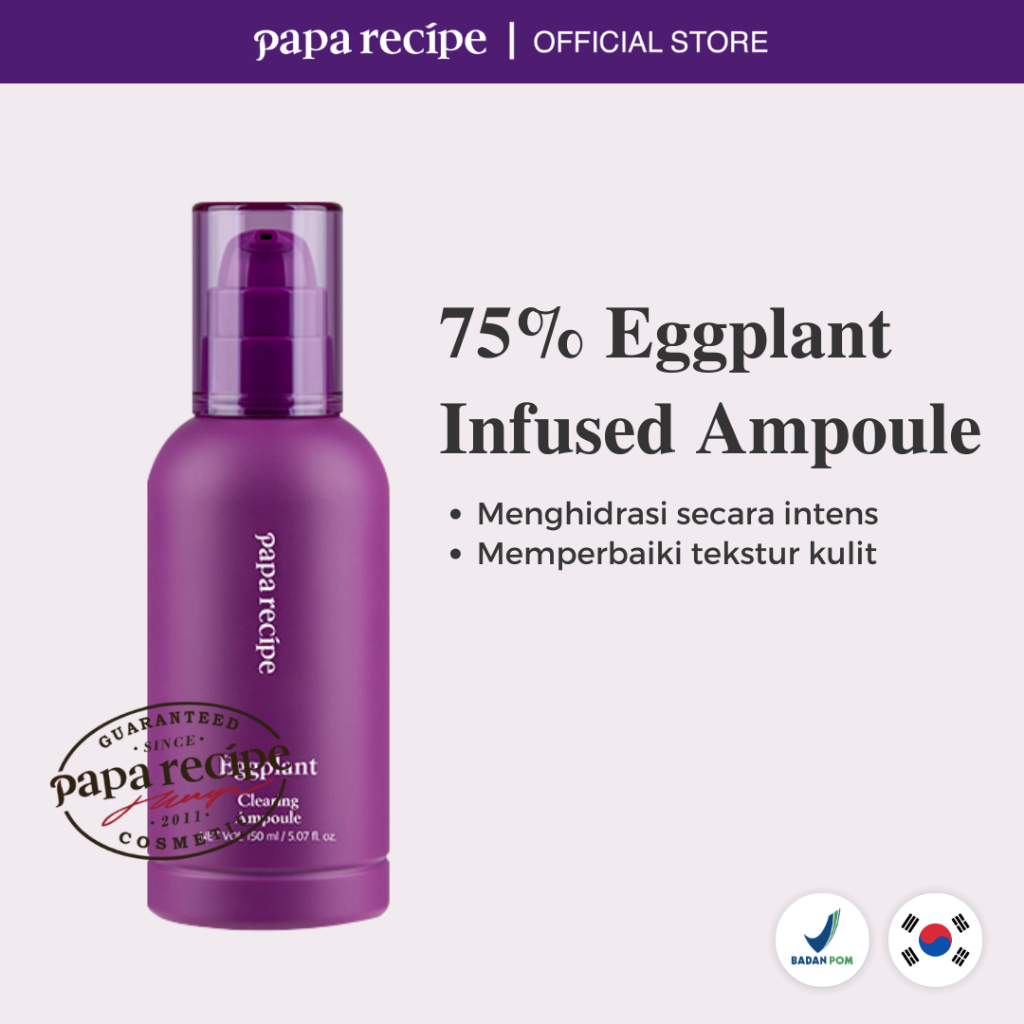 PAPA RECIPE Eggplant Clearing Ampoule
