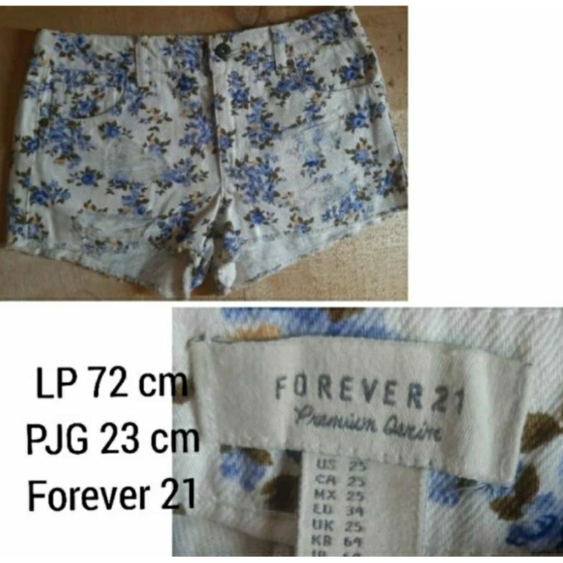 Celana Pendek Denim Forever21