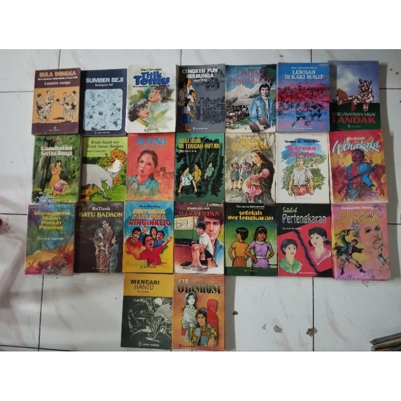 Obral Buku Balai Pustaka Bulan Dongga - Sumber Beji - Titik Temu kumpulan Cerita pendek - Putri Ceno